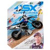 Supercross - 1:10 Scale Die Cast Collector Motorcycle - Ricky Carmichael - image 2 of 4