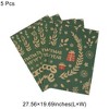 Unique Bargains Gift Wrap Paper Christmas Kraft 27.56"x19.69" 5 Pcs - 3 of 4