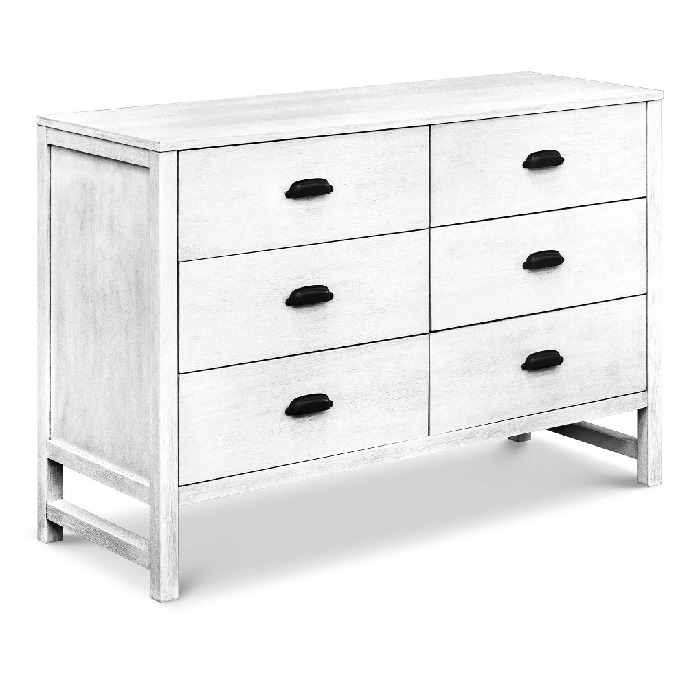Photos - Dresser / Chests of Drawers DaVinci Fairway 6-Drawer Double Dresser - Cottage White 