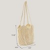 Women's Crochet Tote Bag with Rope Strap - Cupshe - 3 of 3