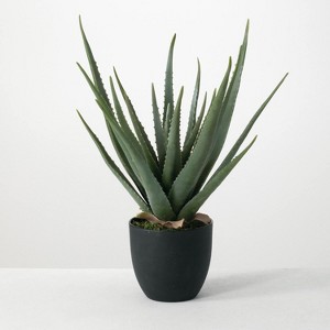 Sullivans Artificial 24" Potted Aloe Plant - 1 of 4