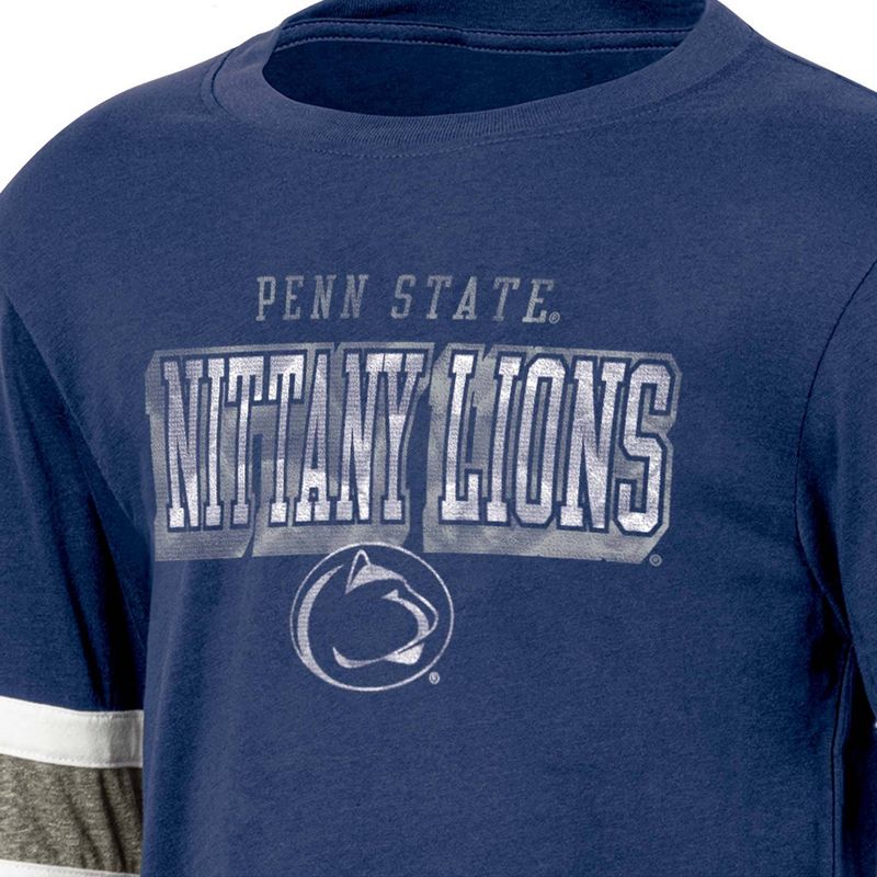 NCAA Penn State Nittany Lions Boys&#39; Long Sleeve T-Shirt, 3 of 4