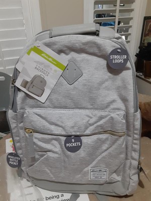 Eddie Bauer Canyon Summit Convertible Diaper Bag Backpack - Gray : Target