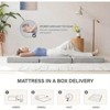 Vipbear 3/4-Inch Size Tri Folding Memory Foam Mattress Topper with Breathable & Washable Cover, Portable and Foldable Mattress for Floor - 4 of 4