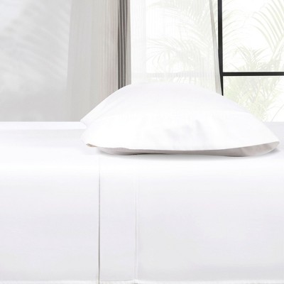 Basic Comfort 100% Cotton Sheets, Soft & Durable Cooling Sheets with Deep Pockets & Snug Fit by California Design Den