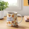 16oz Stoneware Love You Grandma Mug Orange - Room Essentials™ - 2 of 4