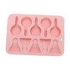 Unique Bargains Chocolate Mould 10-Cavity Badminton Theme Candy Mould Hand Wash 6.61"x4.69"x0.71" 1 Pc - 3 of 4