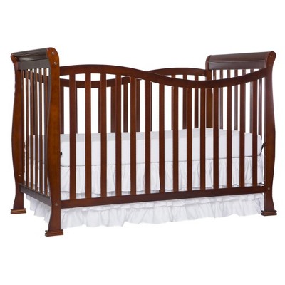 Espresso Pinewood 7-in-1 Convertible Crib with Greenguard Certification