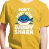 Boys' - Baby Shark - Don't Mess With Dadday Shark Short Sleeve Graphic T-Shirt - 2 of 4