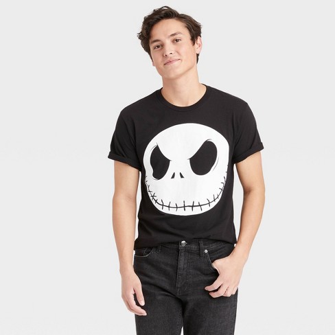 kompliceret undtagelse Fascinate Men's Disney Jack Skellington Short Sleeve Graphic T-shirt - Black : Target