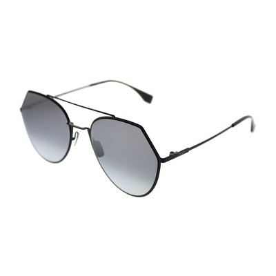 Fendi aviator sunglasses store black