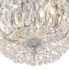 Crystorama Lighting Ceiling Mount 3 - Light Flush Mount in  Polished Chrome - 4 of 4