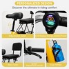 Topteng Electric Trike for Adults, 3 Wheel Bike with Basket, Adjustable Seat and Foldable Design - 3 of 4