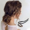 Unique Bargains Fashion U-shaped Hair Pins 1 Pc - 2 of 4
