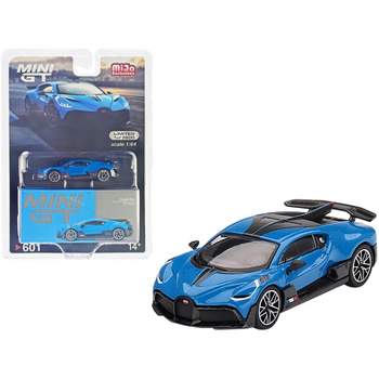 Model Car Carbon And : Target 1/43 Bugatti Blue Scale Blue Vision Light True By Miniatures Gran Turismo