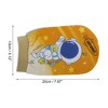 Unique Bargains Cartoon Astronaut Shower Gloves for Bathroom 7.87"x5.12" 1 Pc - 2 of 3