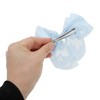 Unique Bargains Elegant Flower Bow Ribbon Hair Clips 1 Pc - 4 of 4
