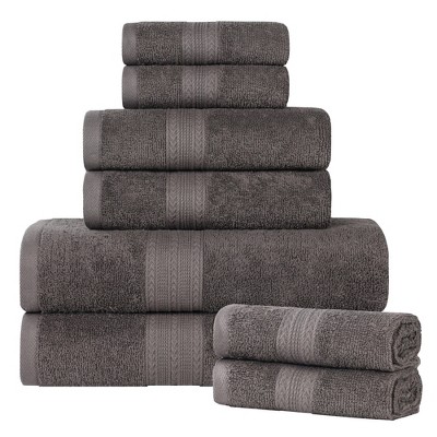 Eco-Friendly Sustainable Cotton Solid Lightweight Bathroom Set by Blue Nile Mills