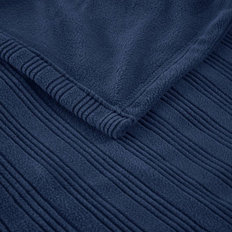 Serta Ribbed Micro Fleece Electric Heated Blanket, 6 of 8