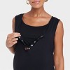 Sleeveless Nursing Henley Maternity Dress - Isabel Maternity by Ingrid & Isabel™ - 4 of 4
