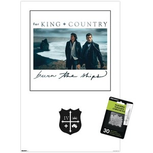 Trends International for KING & COUNTRY - Burn The Ships Album Series Unframed Wall Poster Prints - 1 of 4