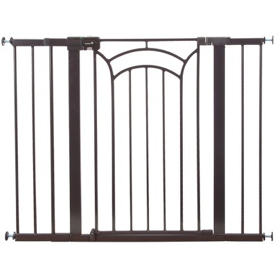 Tramull Easy Install Tall & Wide Walk Thru Baby Gate