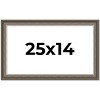 PosterPalooza | Weathered Black Picture Frame - UV Acrylic, Backing Board, Hanging Hardware Included - 2 of 4