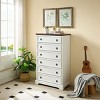 6 Drawer Dresser, Anti Toppling Devices Dressers For Bedroom, Tall Chest Of Drawers With 48 Inch Tall-Cuddlewood - 2 of 4