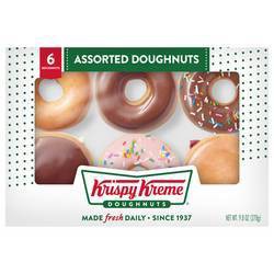Krispy Kreme Assorted Donuts - 6ct