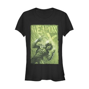 Juniors Womens Marvel X-Men Wolverine Weapon X T-Shirt - 1 of 3