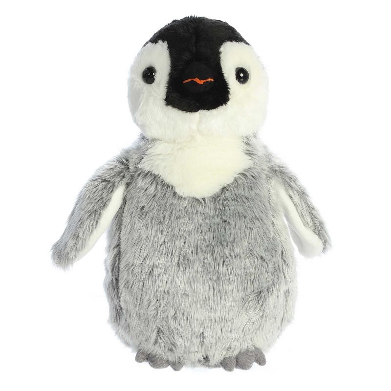 Aurora Flopsie 12" Penny Penguin Grey Stuffed Animal, 1 of 5