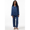 SilkSilky Women's Pure Silk Button Up Pajamas - 3 of 4