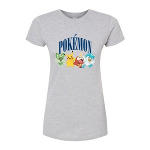 Women's - Pokémon - Scarlet & Violet Collegiate Fitted Graphic T-Shirt - 1 of 3