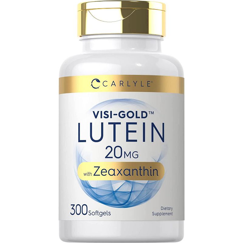 Carlyle Lutein and Zeaxanthin 20mg | 300 Softgels, 1 of 4