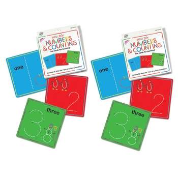 Wikki Stix Numbers & Counting Cards Set, Pack of 2