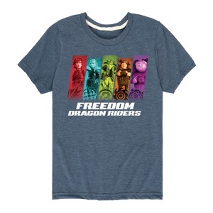 Boys' - How to Train Your Dragon - Freedom Riders Short Sleeve Graphic T-Shirt - 1 of 4