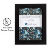 Hasting Home Set of 6, Black Picture Frames Set with Stand and Hooks - 3 of 4