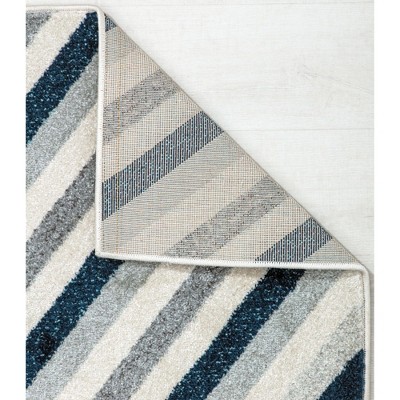 Isaac Mizrahi Jaxon Geometric Contemporary Area Rug