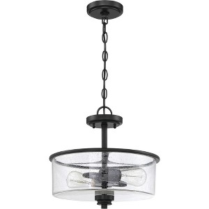 Craftmade Lighting Bolden 2 - Light Semi-Flush Mount in  Flat Black - 1 of 2