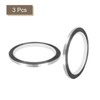 Unique Bargains Self-Adhesive Gap Sealing Metalized Tape for Detailing Accent Wall 3 Pcs - 3 of 4