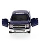 KiNSMART 2014 Chevrolet Silverado LTZ Crew Cab 4x4 1:46 Scale 5 Inch Diecast Metal Model Pick-up Truck Blue - 2 of 4