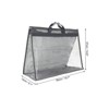 Unique Bargains Unique Handbag Dust Bags, Clear Purse Storage Organizer  PVC Dustproof Handbag Cover Transparent Purse Protector - 2 of 4