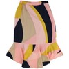 bar III Womens Colorblocked Trumpet Skirt - 2 of 2