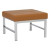 studio designs Atlas Mid-Century Modern Square Ottoman Blended - 2 of 4