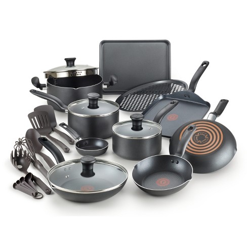 T-fal 20pc Simply Cook Nonstick Cookware Set - image 1 of 4