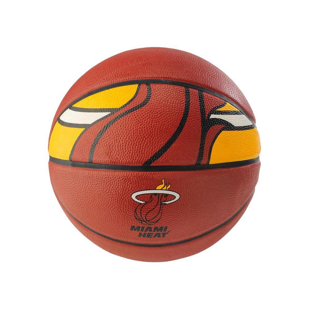 UPC 029321730717 product image for NBA Miami Heat Spalding Official Size 29.5 Basketball | upcitemdb.com