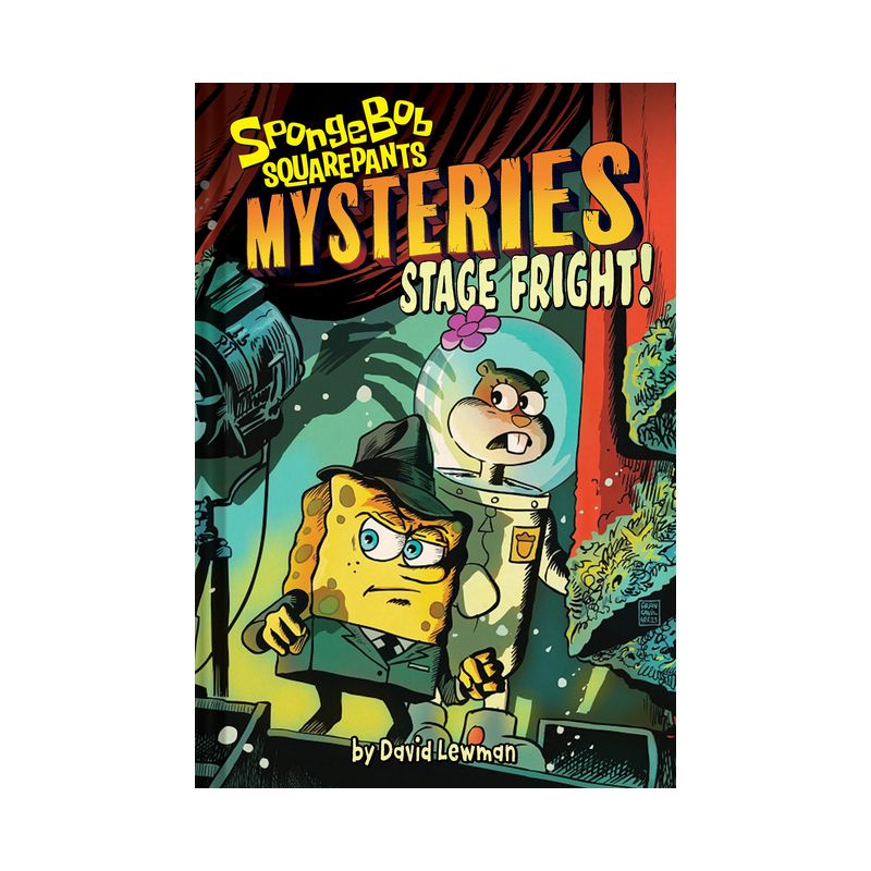 Stage Fright (Spongebob Squarepants Mysteries #3) - by  David Lewman (Hardcover), 1 of 2