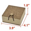 Unique Bargains Birthday Wooden Bracelet Jewelry Gift Present Display Box - 2 of 4