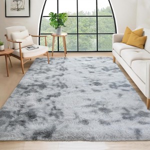 Fluffy Rug Non Slip - Ultra Soft Plush Faux Fur Area Rug for Living Room, Bedroom - 1 of 4