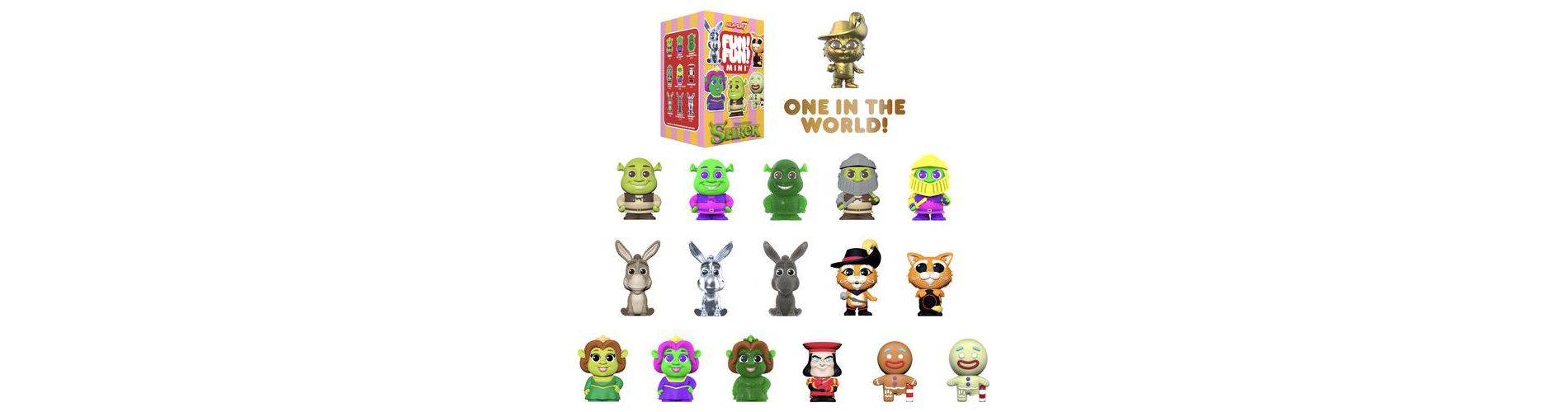 Super7 - Super7 - Shrek - FUN! FUN! MINI Blind Box Wv1 - 9pc PDQ